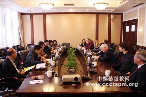 中国基督教两会接待美国麦道卫事工代表团一行