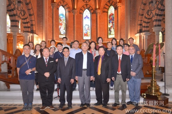 美国纽约神学教育中心访问团一行来访
