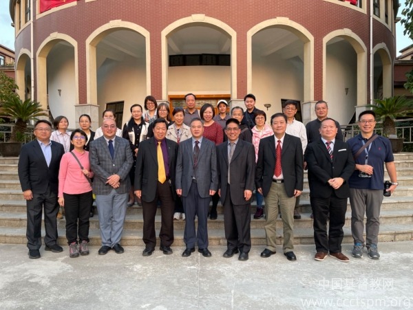 华东神学院接待美国纽约神学教育中心访问团