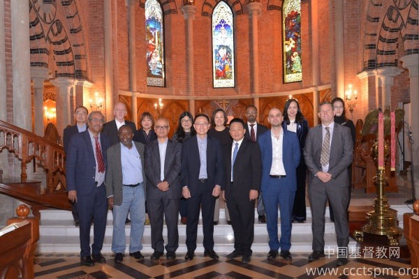 中国基督教两会接待联合圣经公会代表团一行