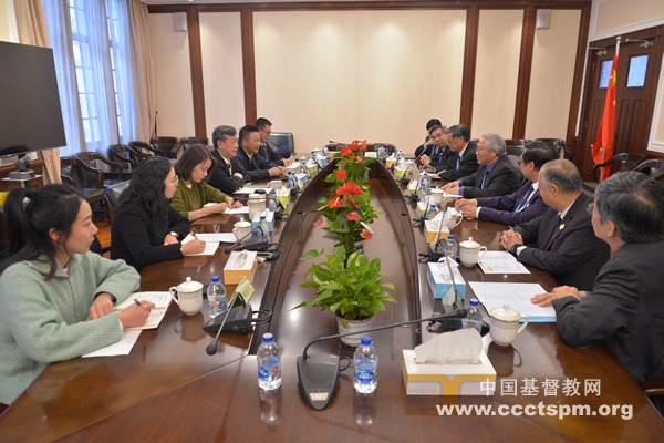 香港浸信会联会一行到访基督教全国两会