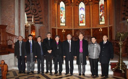 傅先伟长老会见香港圣公会访问团一行