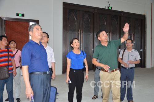 福建神学院新校区接待省民宗厅走访调研