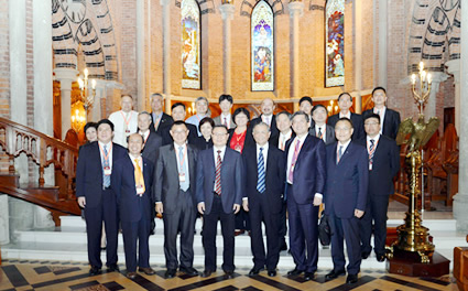 基督教全国两会接待台湾教会访问团一行